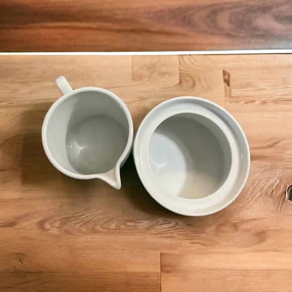 Vintage Mid Century Modern Thomas Germany China Teapot with Sugar and Creamer - Picture 11 of 11